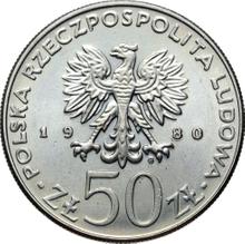 50 Zlotych 1980 MW   "Kasimir I. der Erneuerer"