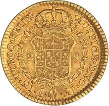 2 Escudos 1801 So AJ 