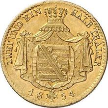 2 1/2 Thaler 1854  F 