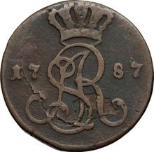 1 Groschen 1787  EB  "Z MIEDZI KRAIOWEY"