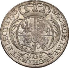 8 Groschen (Doppelgulden) 1753    "8 GR"