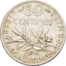 50 Centime 1916    "Sämann"