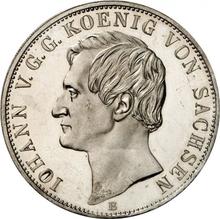 2 Thaler 1857  B  "Hard Work Award"