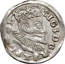 3 Groszy (Trojak) 1596  IF HR  "Poznań Mint"