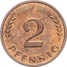 2 Pfennig 1963 J  