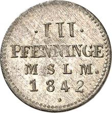 3 Pfennig 1842   