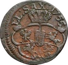 1 Grosz 1755    "Crown"