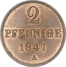 2 Pfennig 1847 A  
