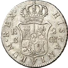 2 Reales 1796 S CN 