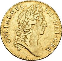 Guinea 1697    "First laureated bust"