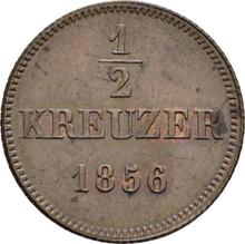 Medio kreuzer 1856   