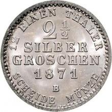 2-1/2 Silber Groschen 1871 B  