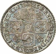 Shilling 1725    "Second draped bust"