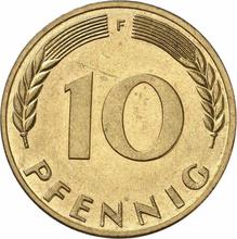 10 Pfennig 1970 F  