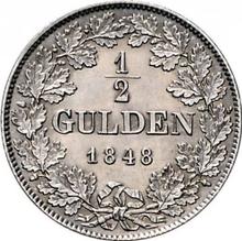 1/2 Gulden 1848   