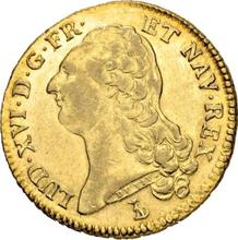 Double Louis d'Or 1786 T  