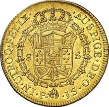 8 Escudos 1776 P JS 
