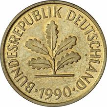 5 Pfennig 1990 A  