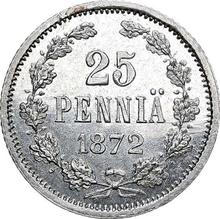 25 Pennia 1872  S 
