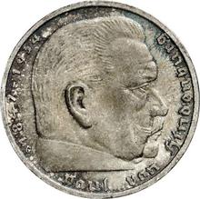 5 Reichsmark 1936 G   "Hindenburg"