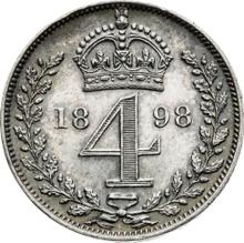 Fourpence (Groat) 1898   TB