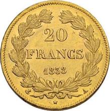 20 Francs 1838 A  