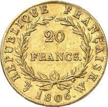 20 Francs 1806 W  