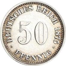 50 Pfennig 1875 E  