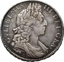 Halfcrown 1697    "Large Shields"