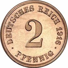 2 Pfennig 1916 E  