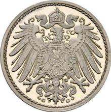 5 Pfennig 1910 G  