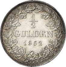 1/2 Gulden 1862   
