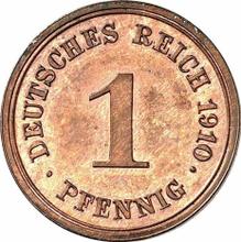 1 Pfennig 1910 E  