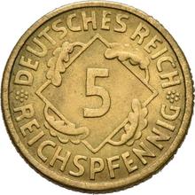 5 Reichspfennig 1926 A  