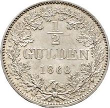 1/2 Gulden 1868   