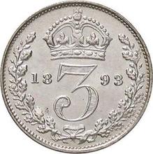 Threepence 1893   TB