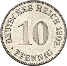 10 Pfennig 1902 J  