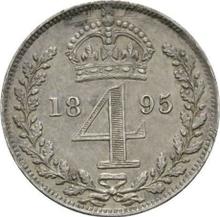 4 пенса (1 Грот) 1895   TB