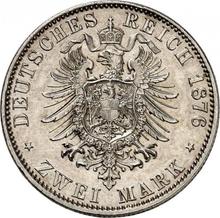 2 Mark 1876 A   "Mecklenburg-Schwerin"