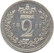 2 Pence 1851   