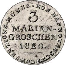 3 Mariengroschen 1820  L.B. 