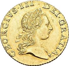 Half Guinea 1766    "Second laureate bust"