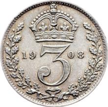 3 Pence 1908   