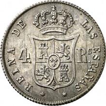 4 Reales 1853   