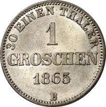 Groschen 1865 B  