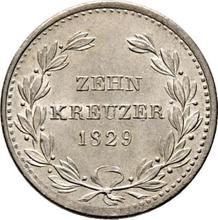 10 Kreuzer 1829   