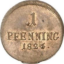 1 Pfennig 1825   