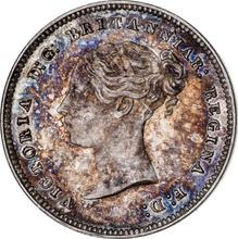 Fourpence (Groat) 1858   