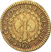 1 Escudo 1826 So I 