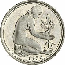 50 fenigów 1976 G  